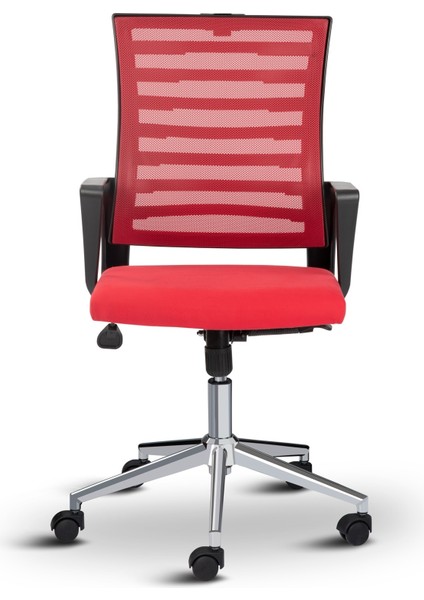 Capri Fileli Metal Ayaklı Ev Ofis Koltuğu Çalışma Koltuğu