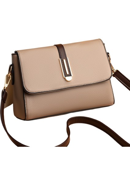 Yeni Küçük Kare Çanta Crossbody Çanta Zarif Mizaç Omuz Çantası (Yurt Dışından)