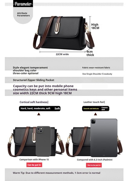 Yeni Küçük Kare Çanta Crossbody Çanta Zarif Mizaç Omuz Çantası (Yurt Dışından) indirimleri