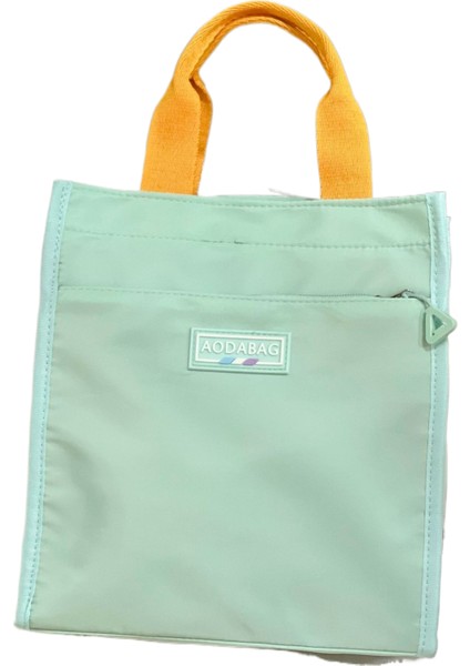 Kanvas Tote Çanta Tote Öğle Yemeği Çantası Evrak Çantası (Yurt Dışından)