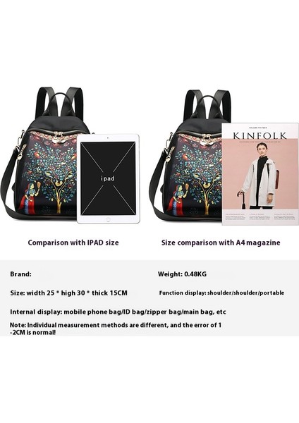 Omuz Çift Amaçlı Çanta Moda Baskılar (Yurt Dışından)