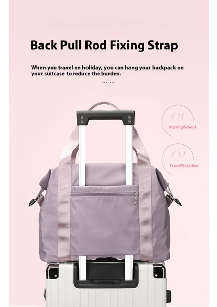 Spor Spor Çantası El Omuz Çantası Büyük Kapasiteli Naylon Çanta (Yurt Dışından) modelleri