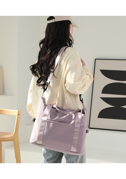 Spor Spor Çantası El Omuz Çantası Büyük Kapasiteli Naylon Çanta (Yurt Dışından) fiyatları