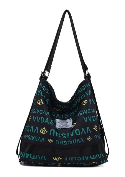 Moda Büyük Kapasiteli Omuz Çantası Crossbody Çanta Oxford Kumaş Bayan Omuz Çantası (Yurt Dışından)