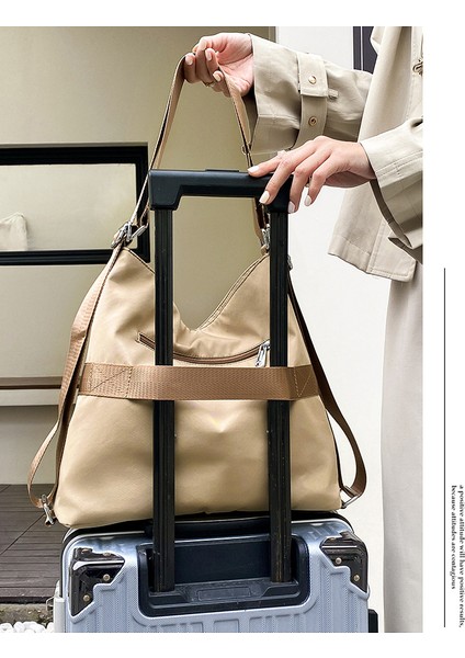 Moda Büyük Kapasiteli Omuz Çantası Crossbody Çanta Oxford Kumaş Bayan Omuz Çantası (Yurt Dışından) fiyatları