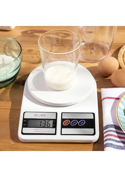 Sf 400-7 Dijital Mutfak Terazisi (7kg / 1gr) modelleri