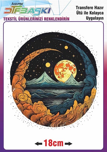 Ütü ile Kumaşa Yapışan Baskı