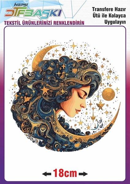 Ütü ile Kumaşa Yapışan Baskı