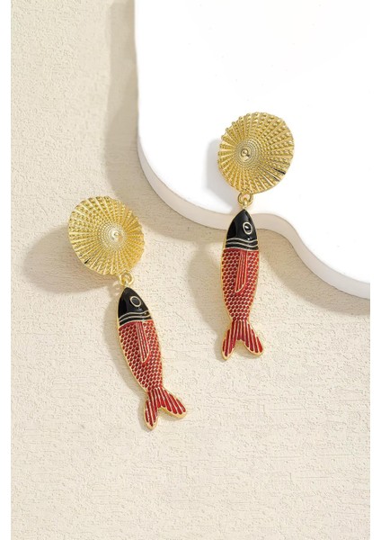 Balık Sallantılı Kadın Küpe fırsatları