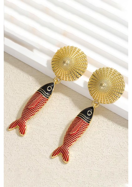 Balık Sallantılı Kadın Küpe indirimleri