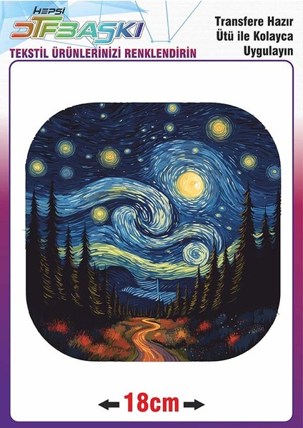 Ütü ile Kumaşa Yapışan Baskı