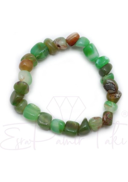 Renklendirilmiş Akik Taş Bileklik