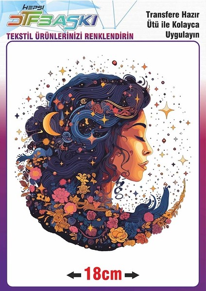 Ütü ile Kumaşa Yapışan Baskı