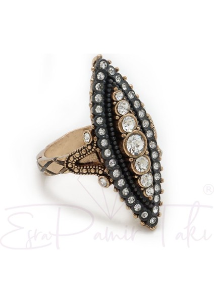 Elmas Montür Mekik Yüzük