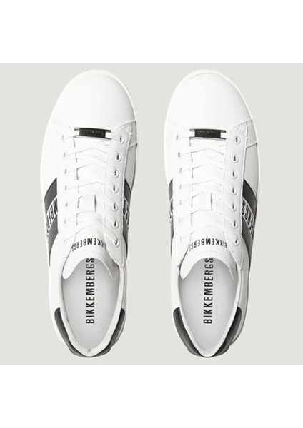 Erkek Sneaker ( Günlük) 19134/CP A Bkku Bikkembergs 64039996 Scarpa Uomo Mıcrofıber Bianco fırsatları