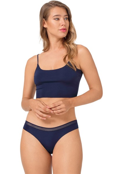 File Lastikli Lazer Kesim Bikini Külot 5'li Paket - 2 modelleri