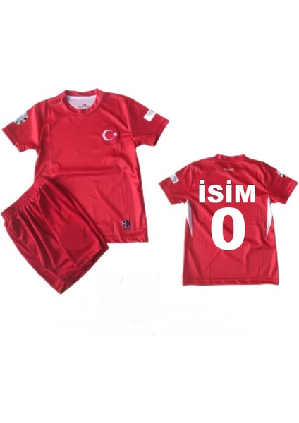 Türkiye Beyaz Milli Takım Isme Özel Yazdırmalı Çocuk