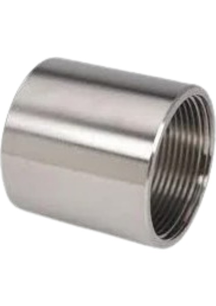 1/2" Krom Paslanmaz Manşon 2 Adet