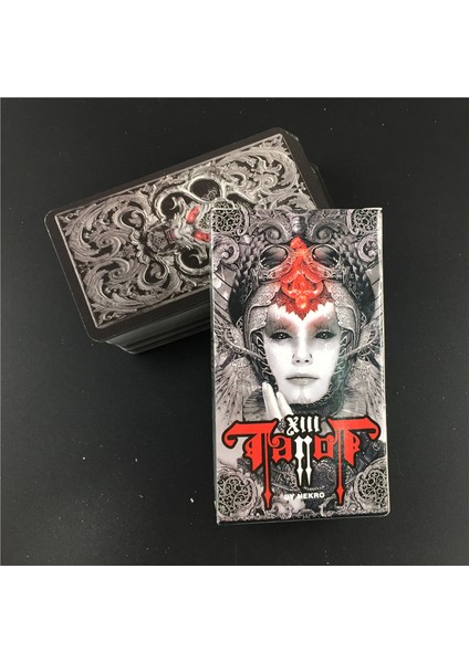 58 Adet TT25 Tarzı Ingilizce Tarot Kartları Oracle Rehberlik Kehanet Kader Renkli Kutulu Tarot Güverte Tahta Oyunları Aile Partisi Oyun Kartı (Yurt Dışından)