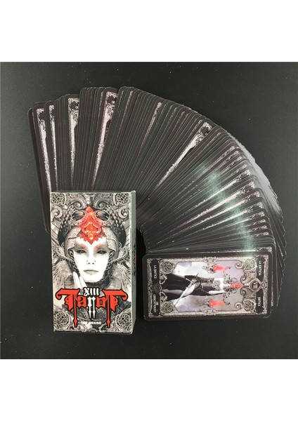 58 Adet TT25 Tarzı Ingilizce Tarot Kartları Oracle Rehberlik Kehanet Kader Renkli Kutulu Tarot Güverte Tahta Oyunları Aile Partisi Oyun Kartı (Yurt Dışından)