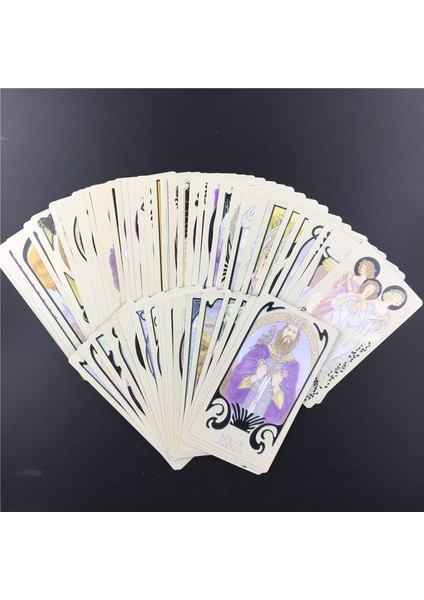 45 Adet TS17 Stili Ethereal Visions Işıklı Tarot Güverte Kartları Kehanet Matt Hughes Masa Oyunları (Yurt Dışından)