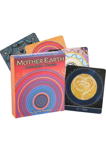 Delos Tarzı Ana Dünya Mandala Oracle Kartları Tam Ingilizce Masa Oyunları Kartları Yaratıcı Tarot Güverte Oracle Kehanet Masa Oyunu Tarot Kartları (Yurt Dışından)