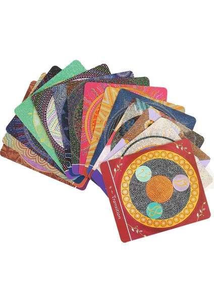 Delos Tarzı Ana Dünya Mandala Oracle Kartları Tam Ingilizce Masa Oyunları Kartları Yaratıcı Tarot Güverte Oracle Kehanet Masa Oyunu Tarot Kartları (Yurt Dışından)