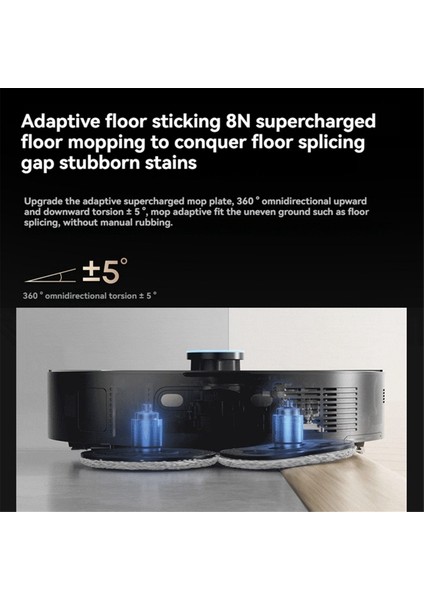 Dreame X50 / X50 Pro Elektrikli Süpürge Aksesuarları Için Mop Ped Braketi Seti Yedek Süpürge Mop Bezi (Yurt Dışından)