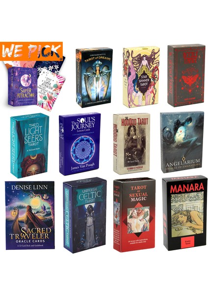 No.96 Stili Isa'dan Önce Kabus Tarot Destesi ve Rehberi 78 Kart Destesi ve Kart Oyunu Masa Oyunu Kehanet Geleceği Anlat Oyuncak (Yurt Dışından)