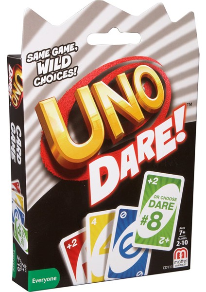 Bir - Stil Verin Uno- Darecard Oyunu Mattel Oyunları Hakiki Aile Komik Eğlence Masa Oyunu Eğlenceli Poker Oyun Oyuncak Hediye Kutusu Uno Card (Yurt Dışından) fırsatları