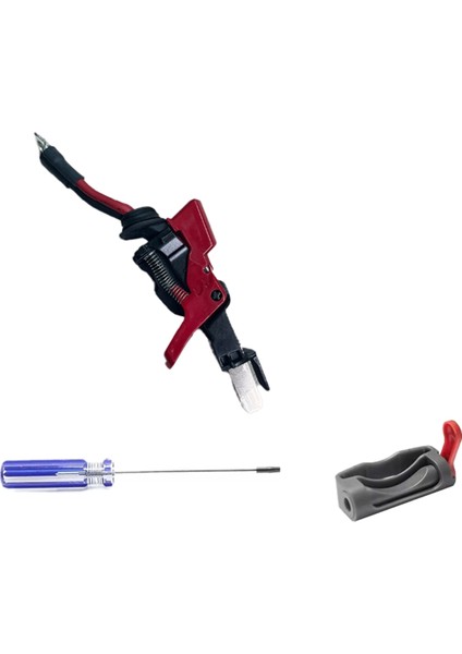 Dyson V8/SV12 Elektrikli Süpürge Güç Anahtarı Onarım Parçaları Için Tetik Anahtarı Tertibatı/düğme Değişimi A (Yurt Dışından)