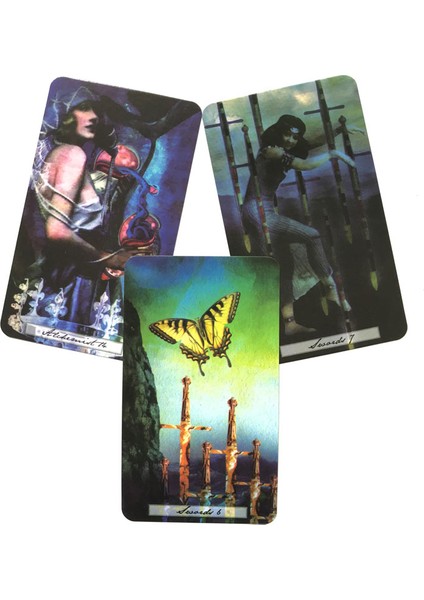 Okyanus Tarot Stili 78CARD Nadir Tarot Güverte Kader Kehanet Tahta Oyunu Için Oracle Kartı Tarot ve Çeşitli Tarot Seçenekleri (Yurt Dışından)