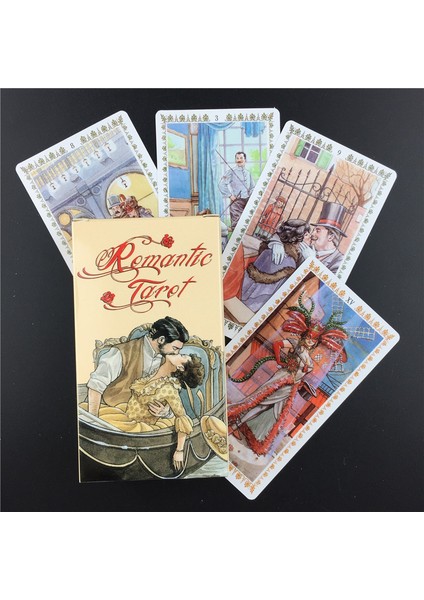 45 Adet TS54 Stili Romantik Tarot Kartları Güverte Oracle Rehberlik Kehanet Kader Ev Oynamak Için Kart Tahta Oyunları Güverte Masa Oyunu Eğlence (Yurt Dışından)