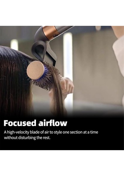 Dyson Airwrap HS05 HS01 Bukle Makinesi Nozulu Kurutma ve Şekillendirme Aparatı Için Hassas Şekillendirme Ucu + Silindir Tarak (Yurt Dışından)