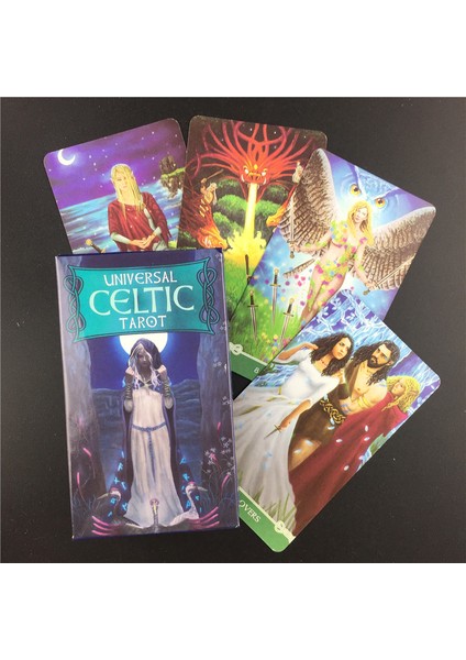 78 Adet TT48 Stili Thelema Tarot Kartları Masa Oyunları Rehberlik Kehanet Kader Oracle Ingilizce Aile Partisi Oyun Kartı Güverte Oyunu Eğlence (Yurt Dışından)