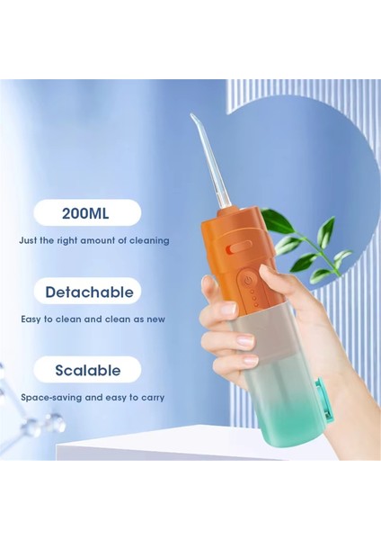 Taşınabilir Ağız Irrigatörü, Etkili Diş Beyazlatma ve Ağız Temizliği Için Su Jeti Teknolojisine Sahip Ağız Irrigatörü (Yurt Dışından) fiyatları