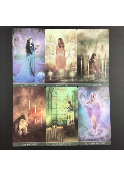 78 Adet TT48 Stili Thelema Tarot Kartları Masa Oyunları Rehberlik Kehanet Kader Oracle Ingilizce Aile Partisi Oyun Kartı Güverte Oyunu Eğlence (Yurt Dışından) fırsatları