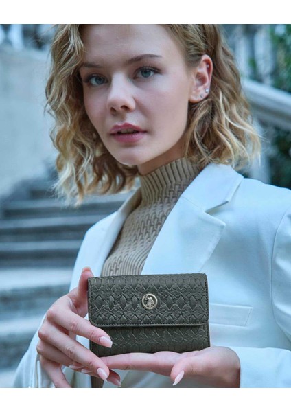 Us Polo Assn Çıtçıtlı Kadın Cüzdanı