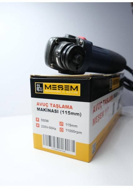 102 DB5007B 580 W 115 mm Avuç Taşlama Makinesi