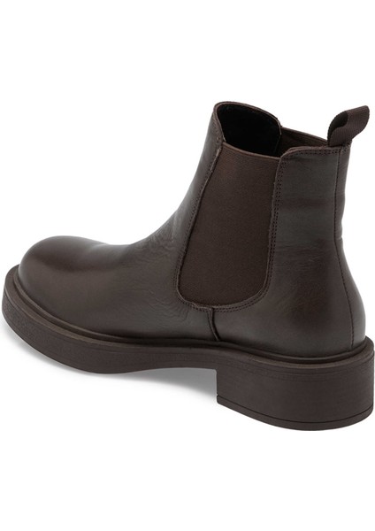 Kahve Hakiki Deri Kadın Casual Bot - K24K1BT67566-A24 fiyatları