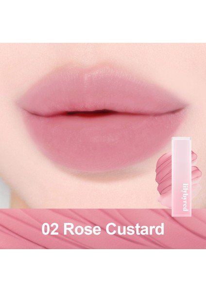 Sweet Liar Milky Tint / Kadife Bitişli, Nemlendiricili Dudak Tinti - 02 Rose Custard