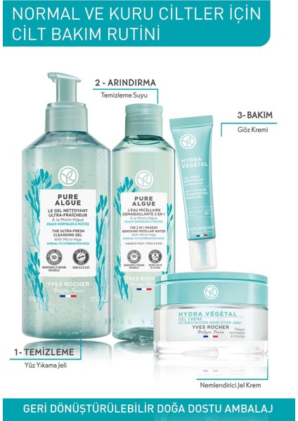 Normal-Kuru Cilt,Aloe Vera&Escin,Jel Dokulu Göz Kremi-Hydra Vegetal Bitkisel Nemlendirici Bakım-15ml indirimleri