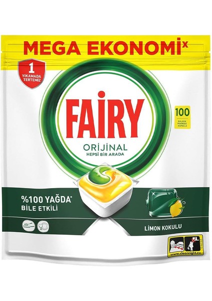 Bulaşık Makinesi Tableti - 100 Adet