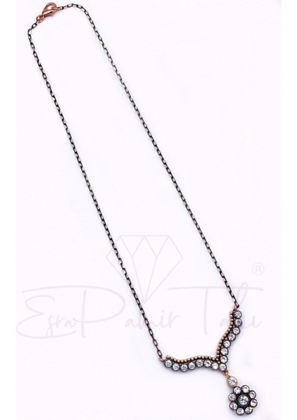 Elmas Montür Çiçek Kolye fiyatları