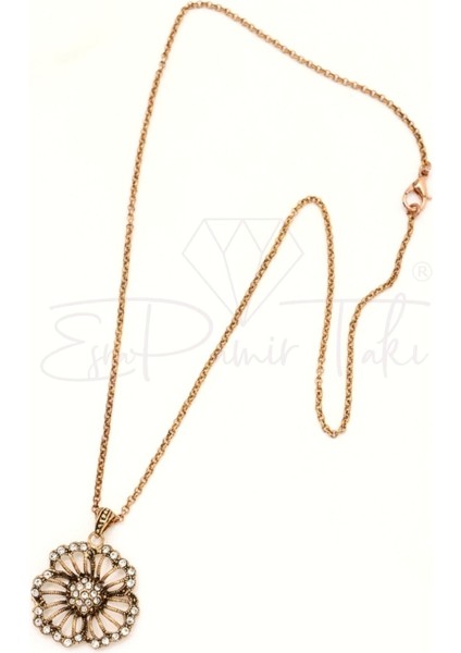 Elmas Montür Çiçek Kolye fiyatları