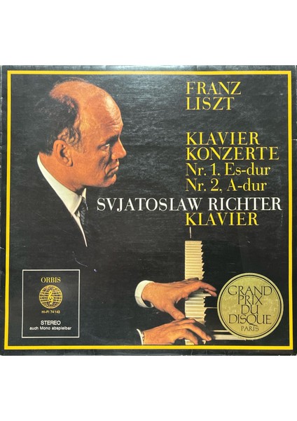Franz Liszt Svjatoslaw Richter Lp Plak