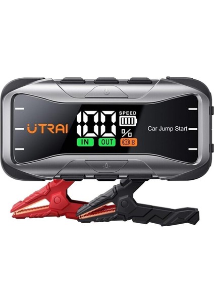 Jstar JS10 27000MAH 6000A Jump Starter Taşınabilir Akü Takviye Kiti + Taşıma Çantası (Çanta + 65W Pd Powerbank + LED Lamba) fiyatları