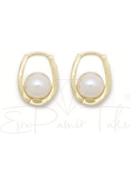 Incili Zirkon Taşlı Altın Renk Küpe fiyatları