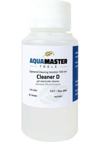 Aquamaster Cleaner D Prob Temizlik Solüsyonu 100 ml