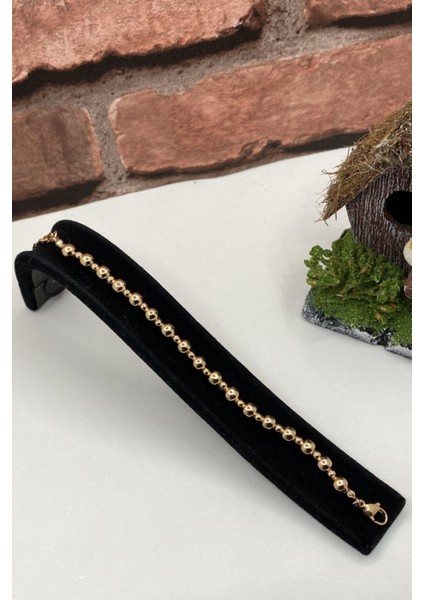 Kadın Altın Renk Vıp Çelik Bileklik fiyatları